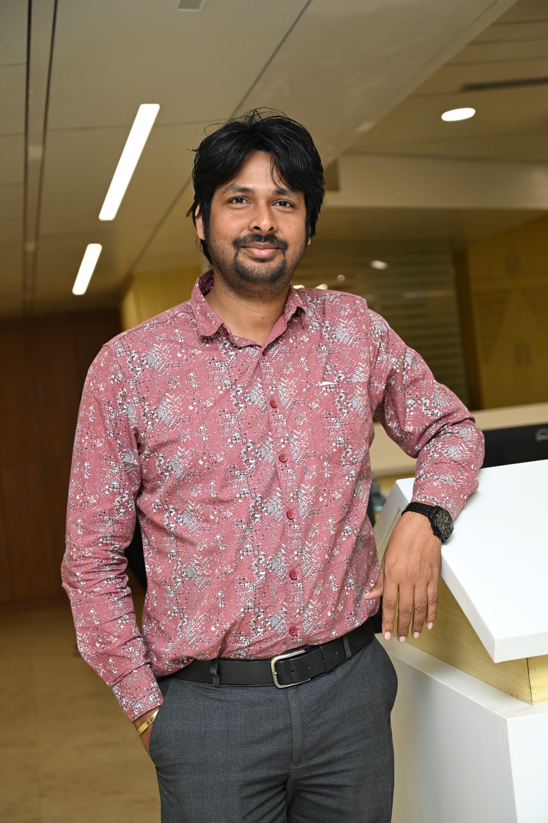 Amarendra Behera, the artist